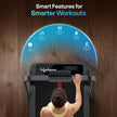 Lifelong 4 HP MotorizedTreadmill for Home|2-Level Manual Incline |Speed 1-10 km/h |LED Display|12 Workout Programs |100 kg Capacity |Gym Equipment for Home Workout| Foldable Handle| iPad & Phone Stand
