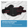 Lifelong Lumbar Sacral Belt with Hot & Cold Pack |Universal Fit for Men and Women| Back Support Brace for Pain Relief |Posture Correction & Lower Back Comfort| Adjustable Elastic Strap Waist Belt