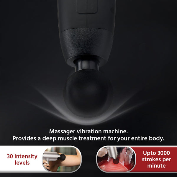 Percussion Massage Gun with 6 Heads