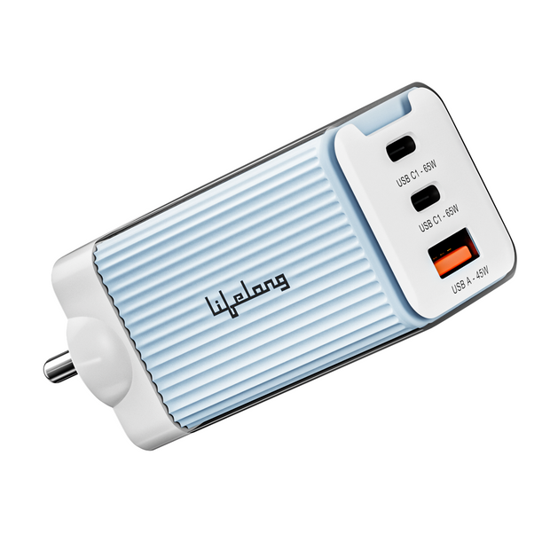 65W GaN 3-Port Fast Charger
