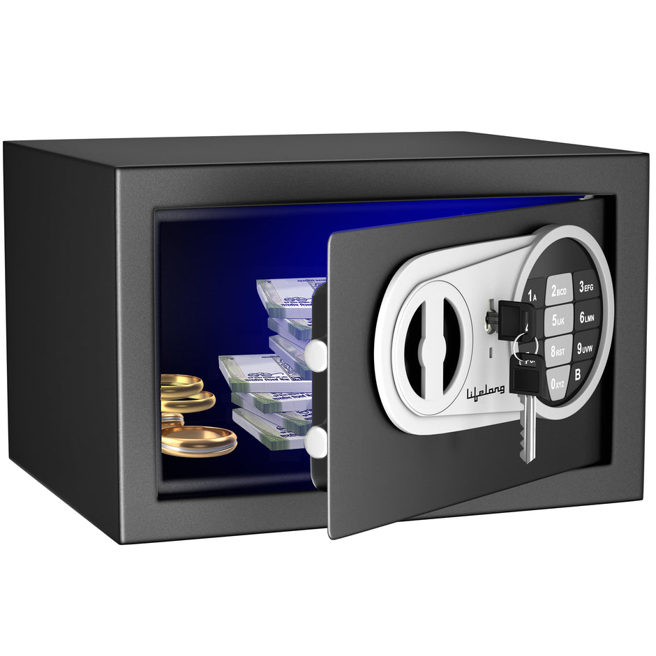 8.6L Small Digital Safe Locker Box For Home & Office