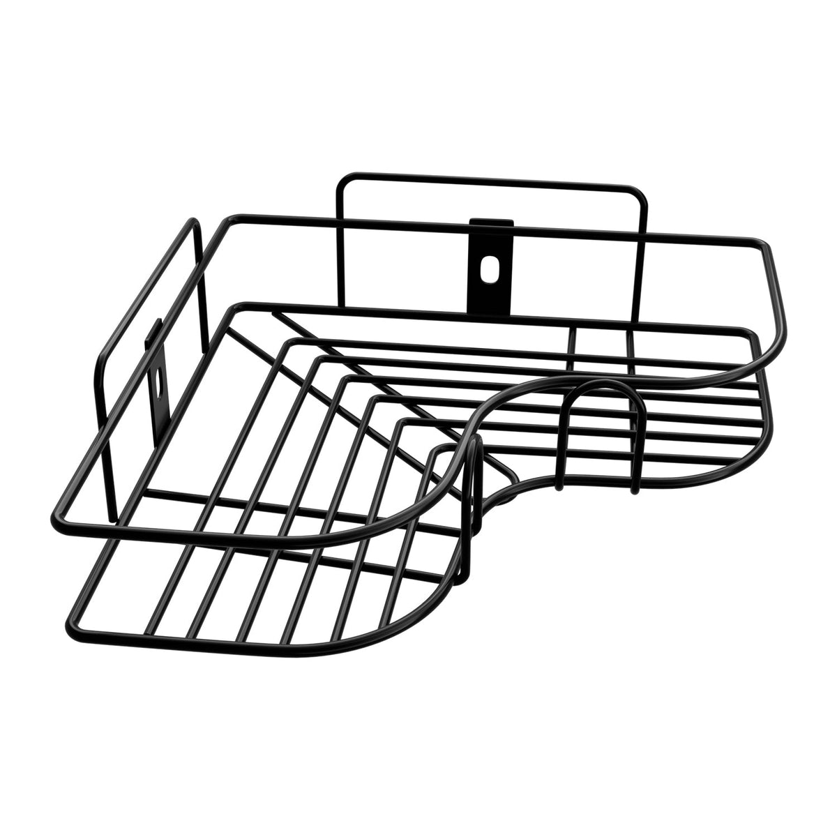 Wall-Mounted L-Shape Bathroom Corner Shelf Rack (Pack of 2)