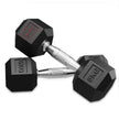 Lifelong Hex Rubber Dumbbell Set | 2 x 1kg | Home Gym Use