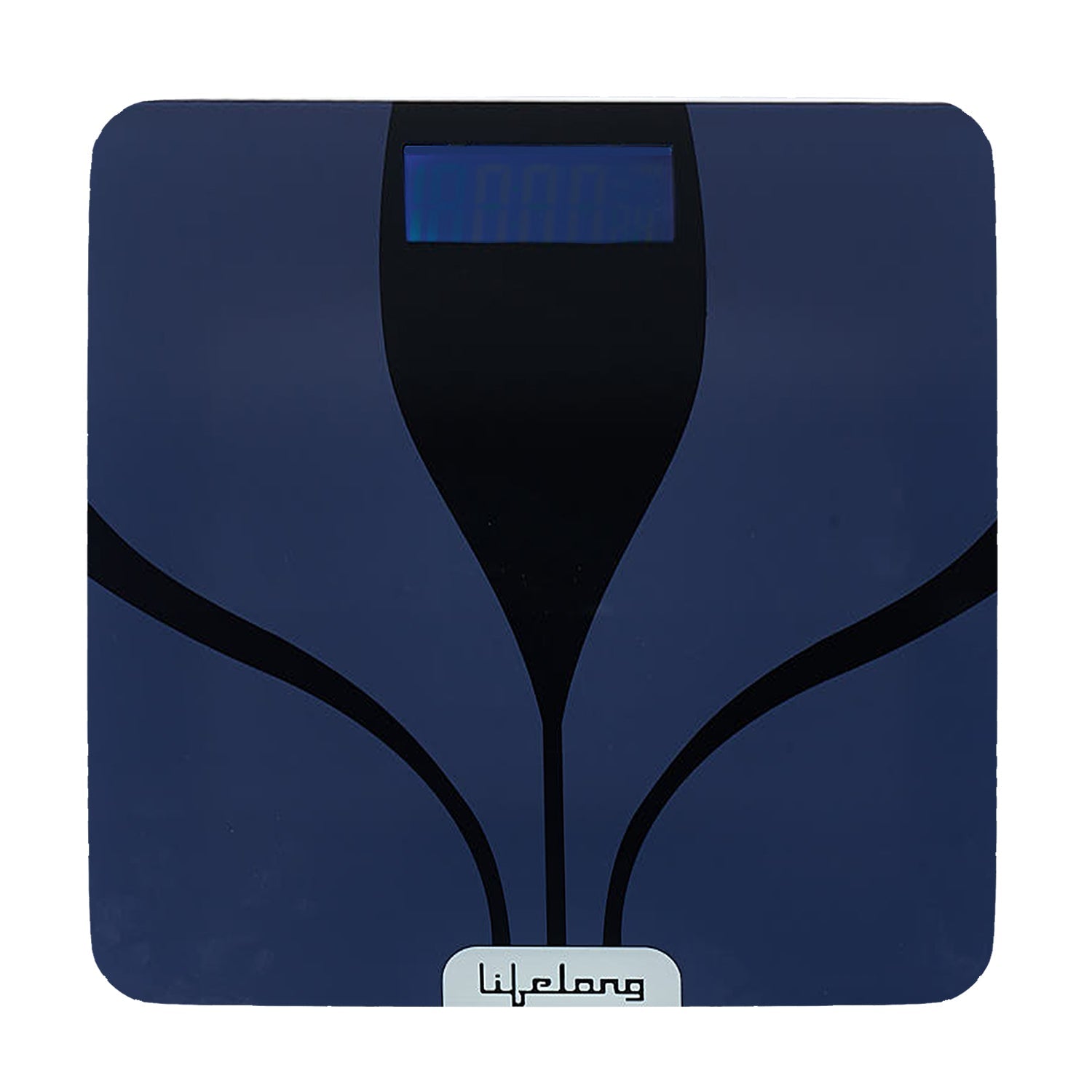 Digital Glass Weighing Scale (Blue)