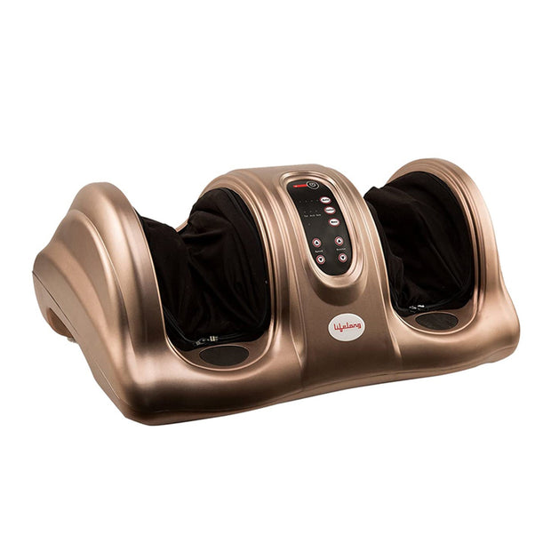 Lifelong LLM72 Foot & Calf Massager - Kneading, Pain Relief, Corded, Brown