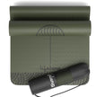Lifelong 8mm TPE Yoga mat for Women & Men (Olive green)