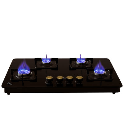 4 Burner Hob Top Gas Stove with Auto Ignition