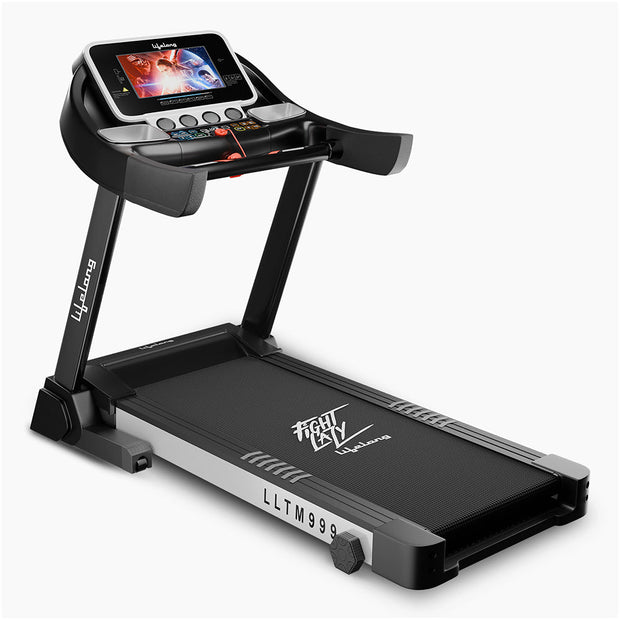 Lifelong Fit Pro LLTM999 6HP Treadmill|7inch Touch TFT|Bluetooth| Fit Show app| 110KG|0.8-14KM/H