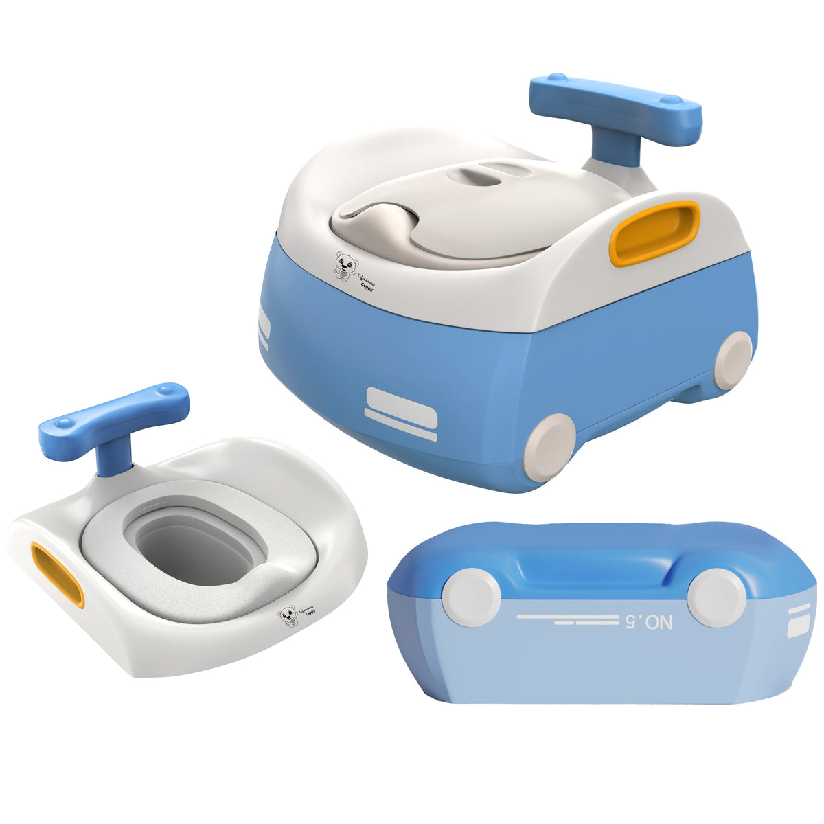 3-in-1 Foldable Baby Potty Training Seat