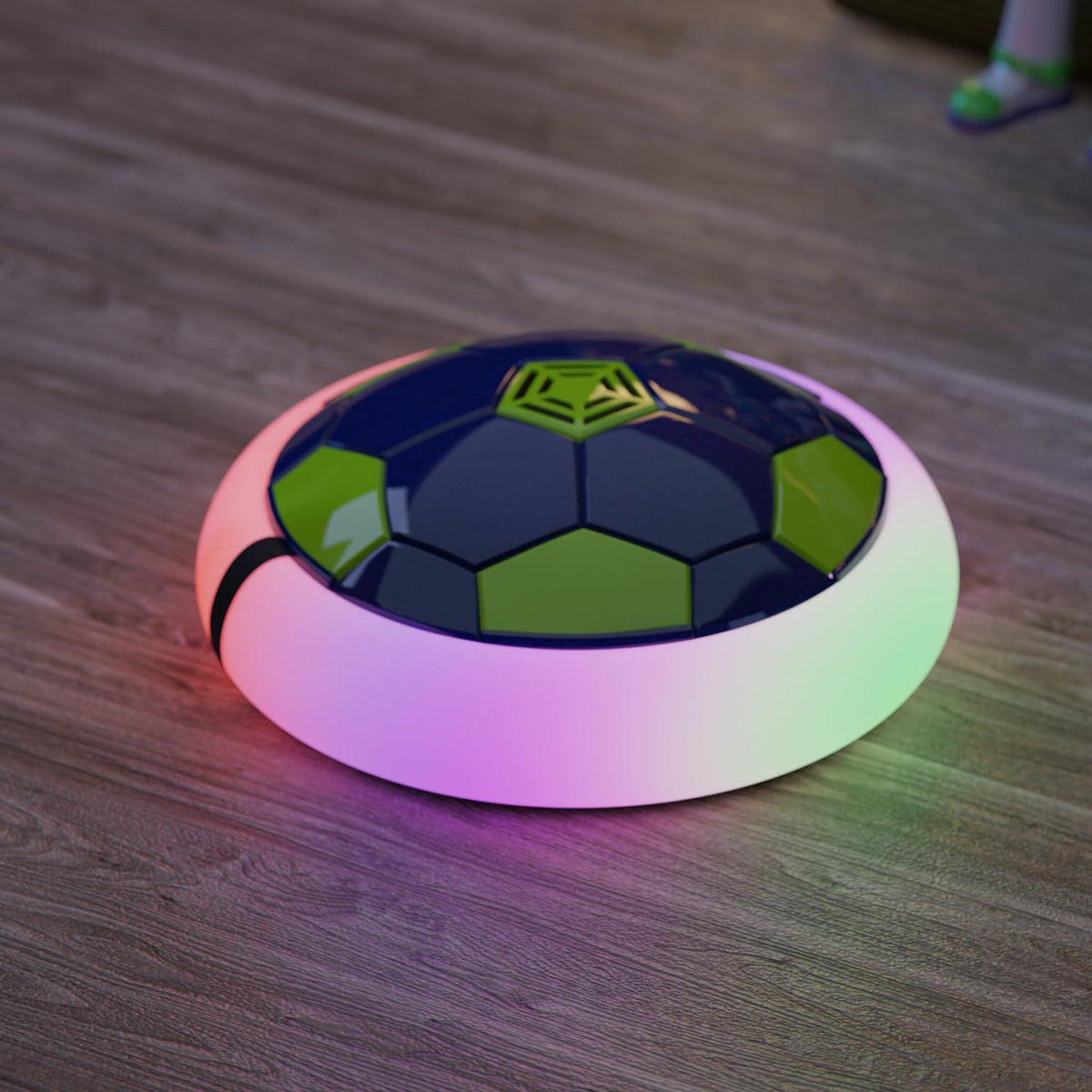 Rechargeable Hover Football Toy with LED Lights