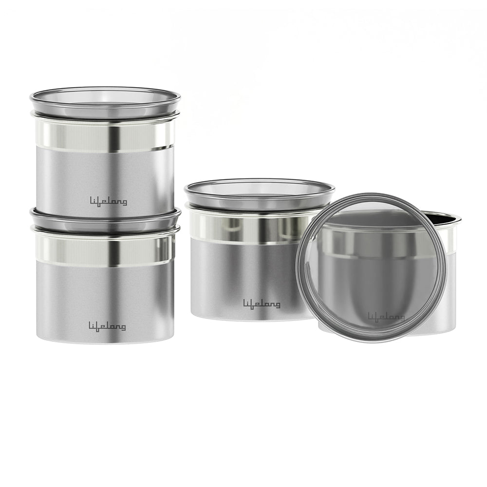 Stainless Steel Canister Set of 4