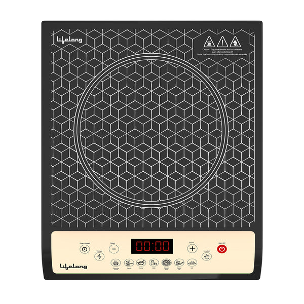 1800W Induction Cooktop with 7 Preset Indian Menus