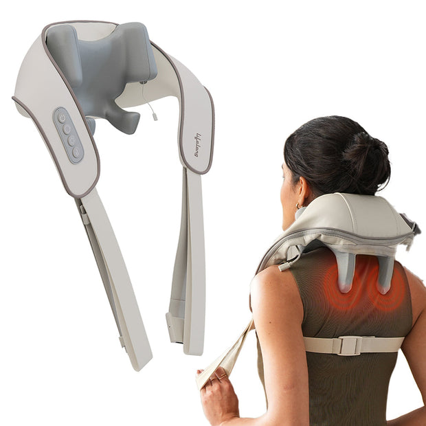Lifelong Manual Dual Pressure Massage Roller | Trigger Point & Acupressure Tool for Pain Relief