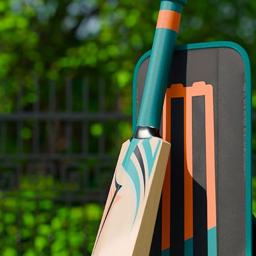 Wooden Gully Cricket Bat Set Combo with Convertible stump bag Kids