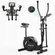 Elliptical Cross Trainer – 6 kg Flywheel, Magnetic Resistance, Touch LED Display & Tablet Holder