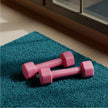 Lifelong Neoprene Dumbbells Set for Home Workout - 2 x 2.5kg (Pink)