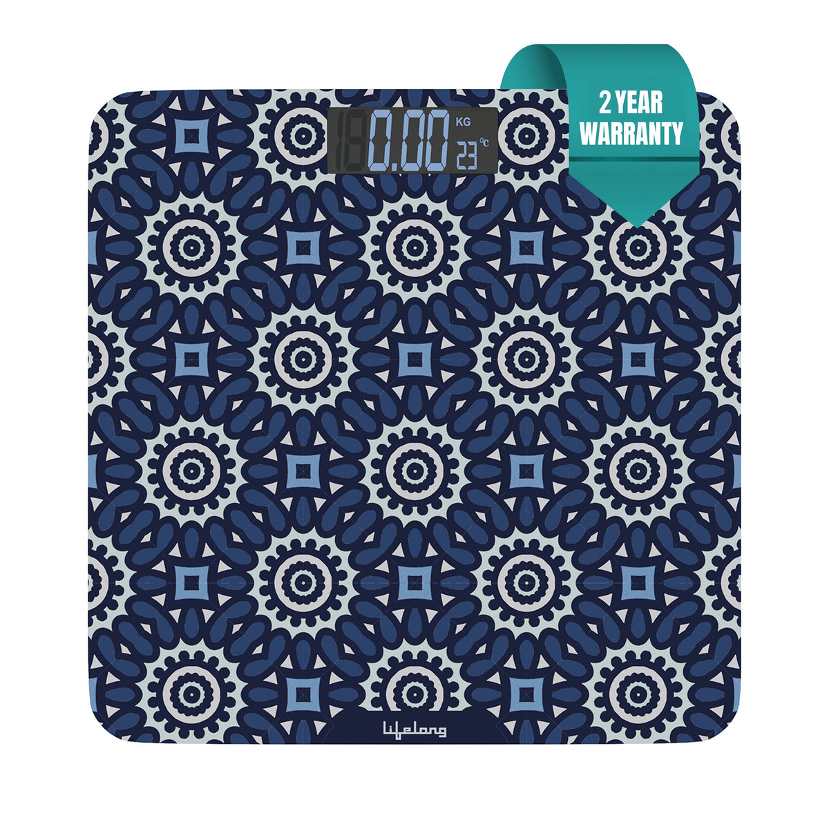 Digital Glass Weighing Scale with Step-On Activation