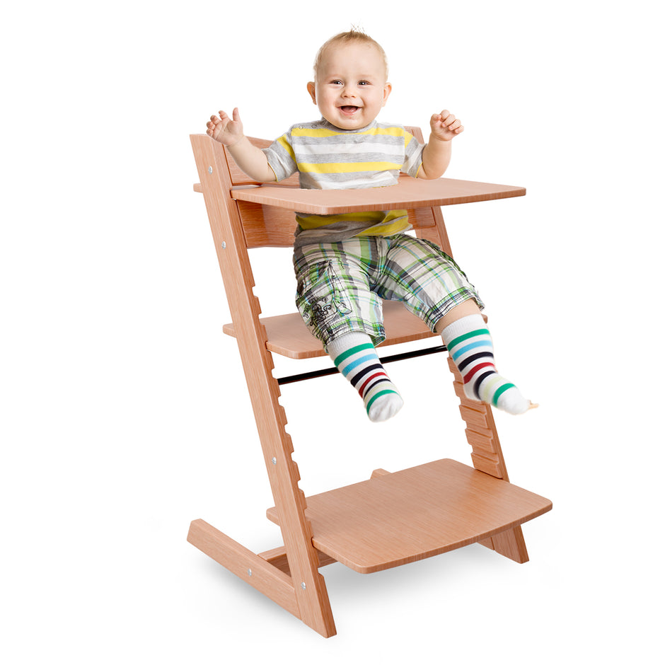 Lifelong Cuppy Wooden High Chair for Baby 6 Months - 10 Years |