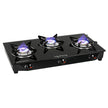 Lifelong LLGS18 2-Burner Gas Stove with Toughened Glass Top & ISI Certified Safety