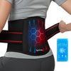 Lifelong Lumbar Sacral Belt with Hot & Cold Pack |Universal Fit for Men and Women| Back Support Brace for Pain Relief |Posture Correction & Lower Back Comfort| Adjustable Elastic Strap Waist Belt