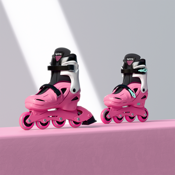 Kids Inline Skates with Safety Kit