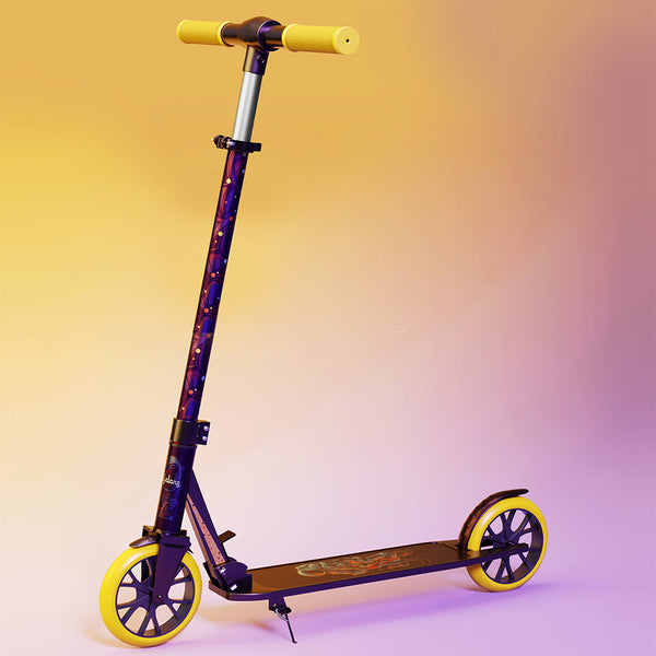 Foldable Kids Kick Scooter with 4-Level Adjustable Handlebar