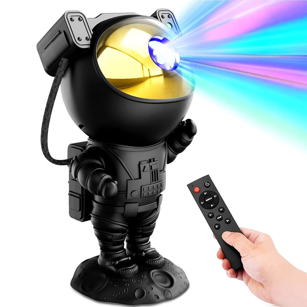 Astronaut Galaxy Projector Light for Bedroom with Remote | Star, Nebula & Space Night Lamp with Timer