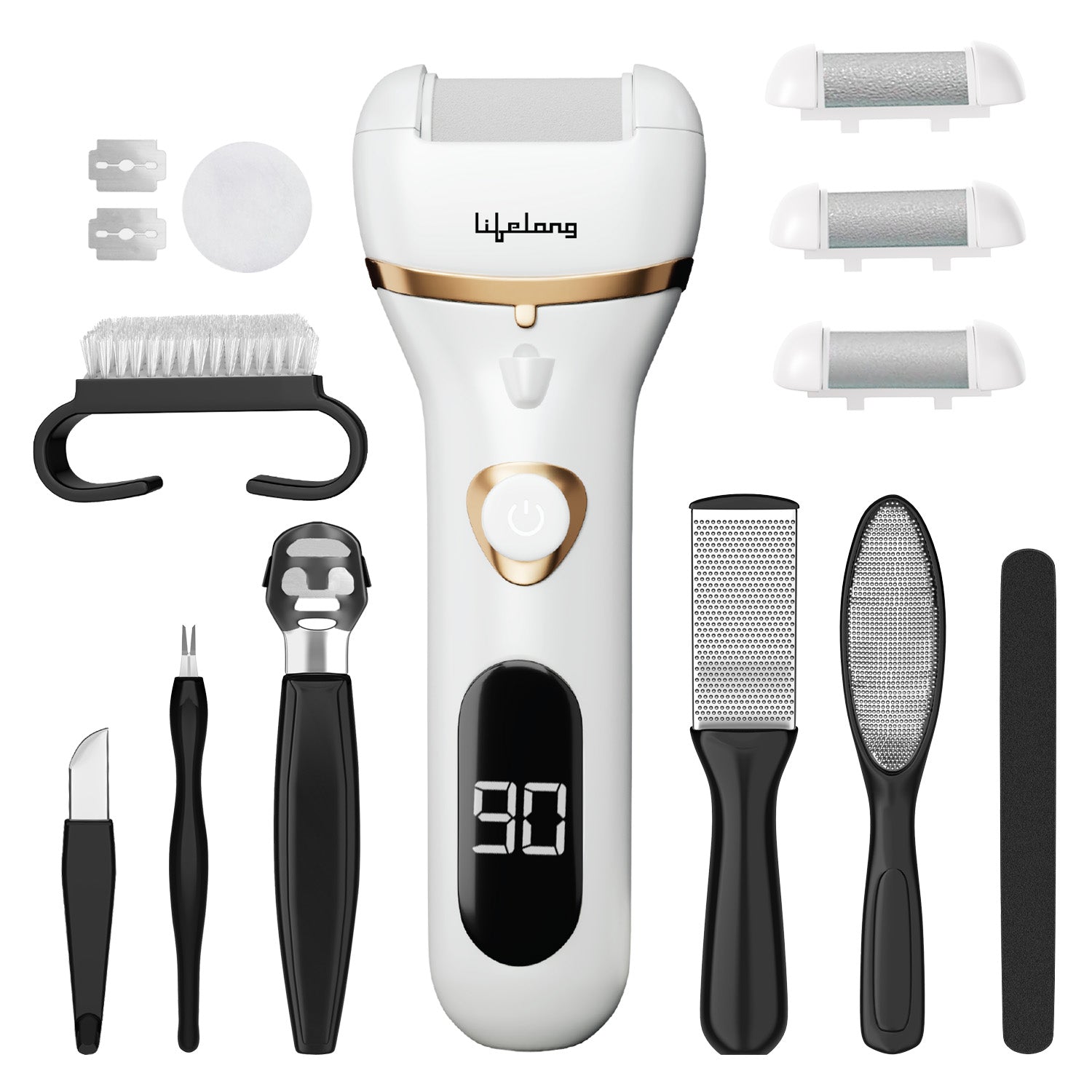 Rechargeable Callus Remover (Grey)