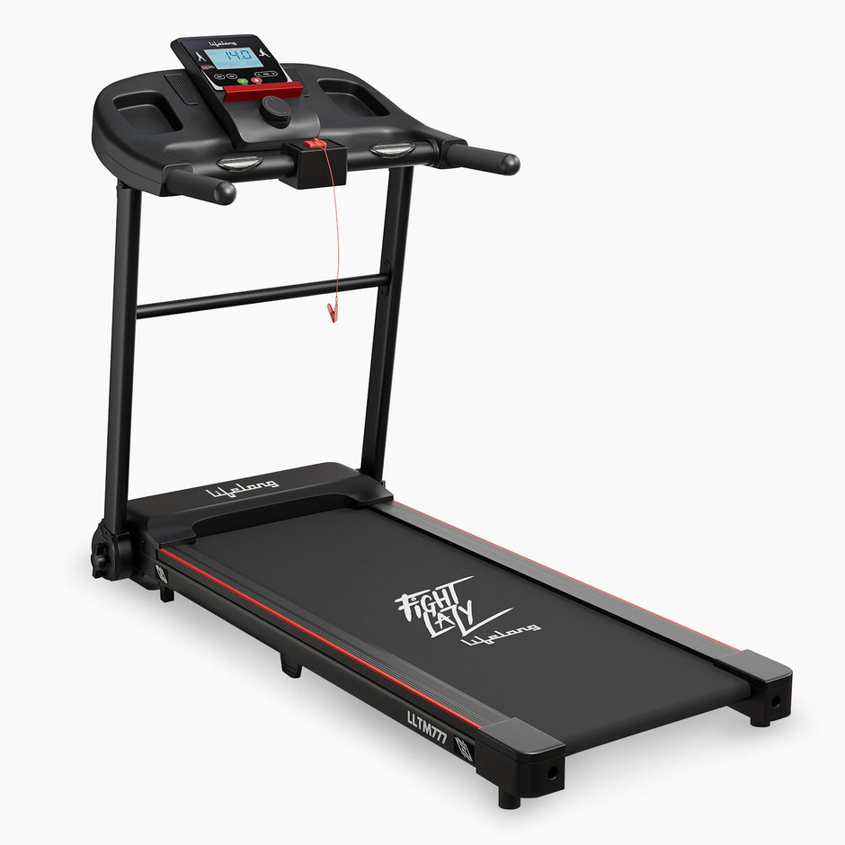 Home Treadmill with 14km/hr Speed | Bluetooth | 110kg Capacity
