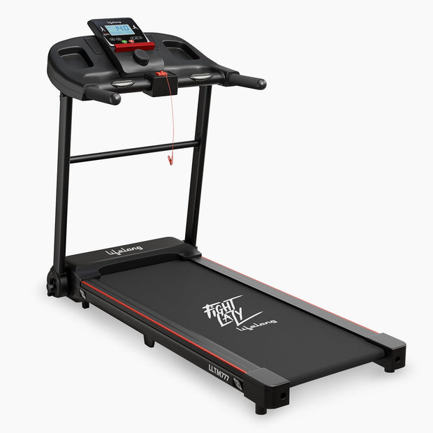 Lifelong FitPro LLTM777 (2.5 HP Peak) Motorized Treadmill with 12 preset Workouts |1 Year Warranty