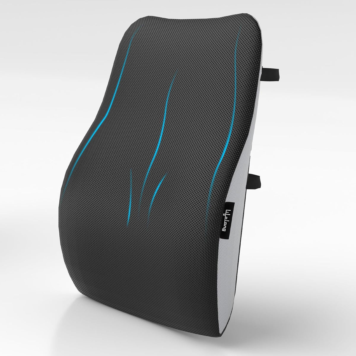 Memory Foam Back Support Cushion with Adjustable Straps