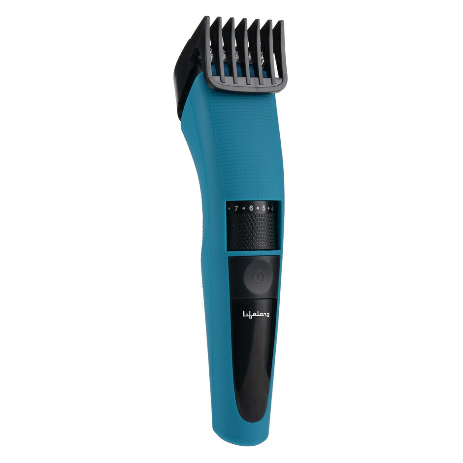 Lifelong Cordless Beard Trimmer with Adjustable Settings and Stainless Steel Blades