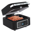 Digital Air Fryer for Home with Smart Thermometer, 7 Litre with 12 Pre-Set Menus - 1400W, Electric Airfryer with Dehydration & Barbeque Functions Uses Up to 90% Less Oil,(Indoor Grill