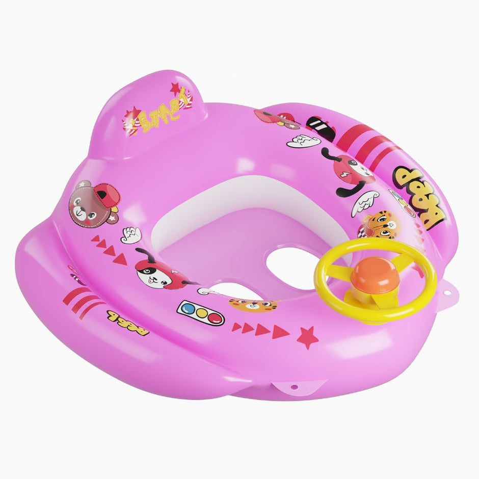 Lifelong Swimming Tube Inflatable Swim Ring Pool Float Aid Baby Seat Safe Anti-flip Kids Cartoon Swimming Ring
