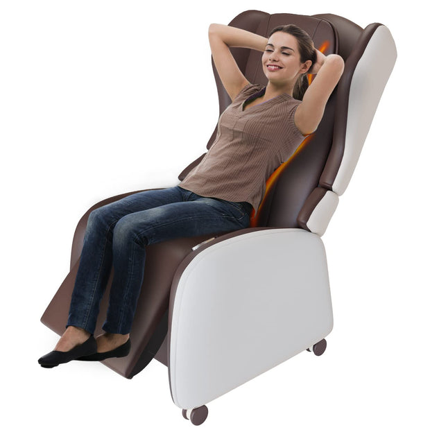 Lifelong Fully Body Foldable Chair Massager with Recliner and Powerful 3D Back, Leg and Foot Rollers for Massage for Home|Massage Chair for Full Body Relaxation at Home ( LLM567)