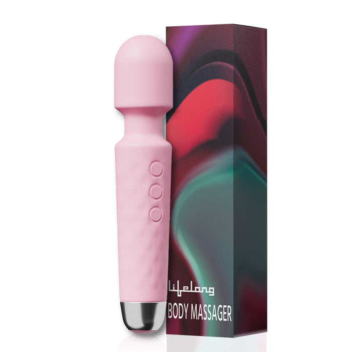 Wand Body Massager with Silicone Head
