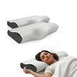Lifelong Cervical Pillow for Neck Pain| Pack of 2| Orthopedic Memory Foam Neck Pillow for Sleeping |Cervical Support for Spondylitis, Back & Shoulder Pain Relief | Comfortable Bed Pillow (LLCP06)