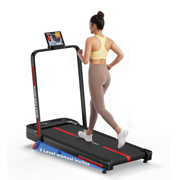 4HP Motorized Treadmill with iPad Stand