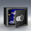 34 L Carbon Steel Digital Safe Locker Box | Wardrobe Compatible, 1 Yearr Warranty