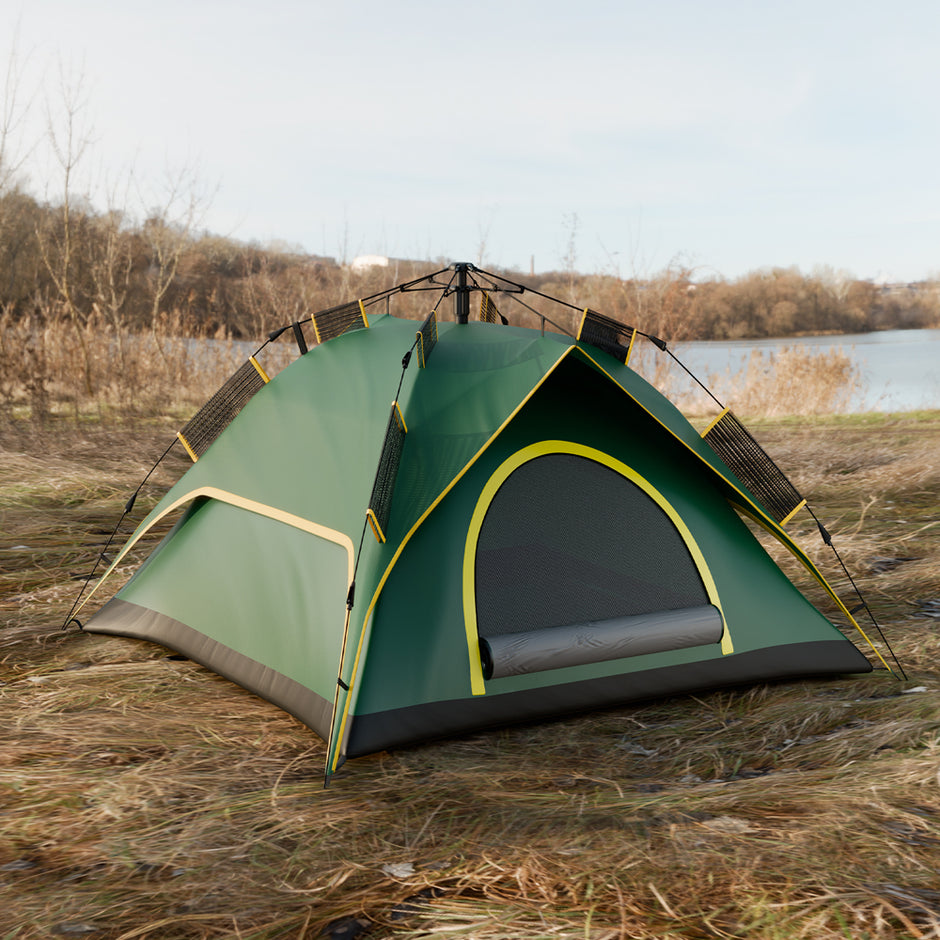 Lifelong Tent for Camping- Quick Pop-up Camping Tant with Glass Fiber Tent Poles