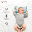 Lifelong Cuppy Rai Mustard Seeds Baby Headrest | Soft & Supportive Pillow for Newborns | Round Head Shaping Cushion with Washable Cover (LLCMP02)