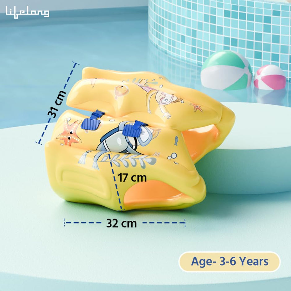 Lifelong Beginner Swim Vest Jacket for Kids Swimming Life Jacket( Blue)