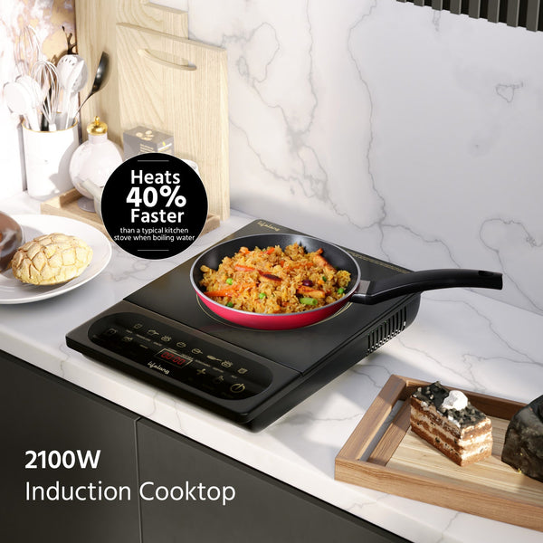 2100W Induction Cooktop with 7 Indian Presets