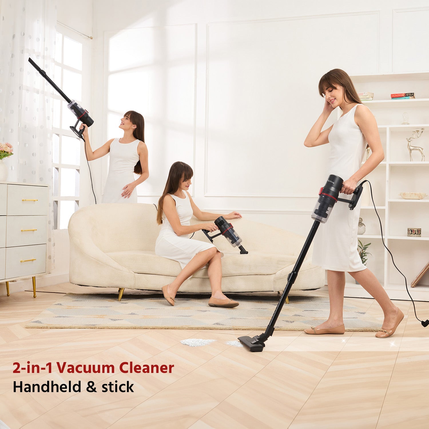Lifelong Handheld Stick Vacuum Cleaner