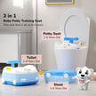Lifelong Cuppy Multifunctional Baby potty seat (3 in 1) - Blue