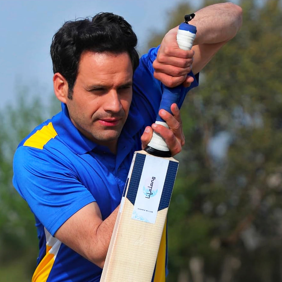 Lifelong Adult Cricket Bat - Kashmir Willow & Cane Handle