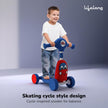 Cuppy Scootzy 3-in-1 Ride On Toy for Kids | Baby Scooter, Walker & Push Ride Car