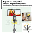 Lifelong Selfie Stick Tripod with Magsafe & Wireless Bluetooth Remote | Lightweight & Portable| Extendable Cell Phone Stand with Phone Clamp & Magnetic Ring | Ideal for iPhone & Android Mobile