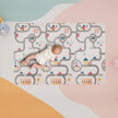 Extra Large Baby Folding Play Mat | Extra Thick Waterproof Foldable for Crawling & Playing