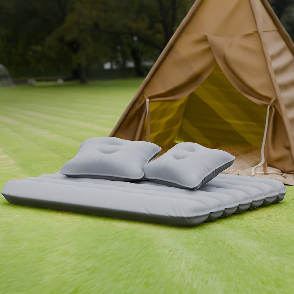 Lifelong LLCIB02 Car Inflatable Bed with Pump & 2 Air Pillow